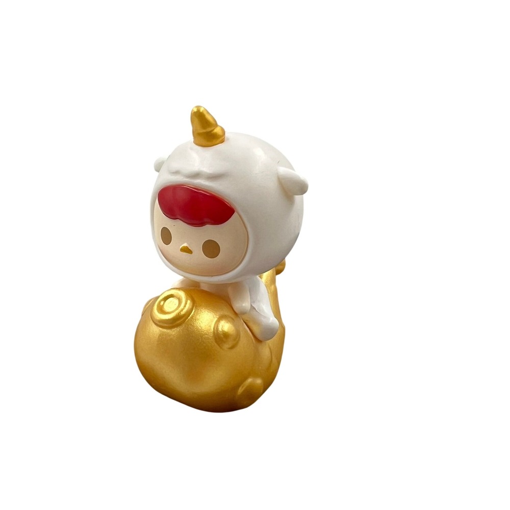 POP MART POP BEAN Lucky Charm Series Pucky Shining Gold Figure Collectible